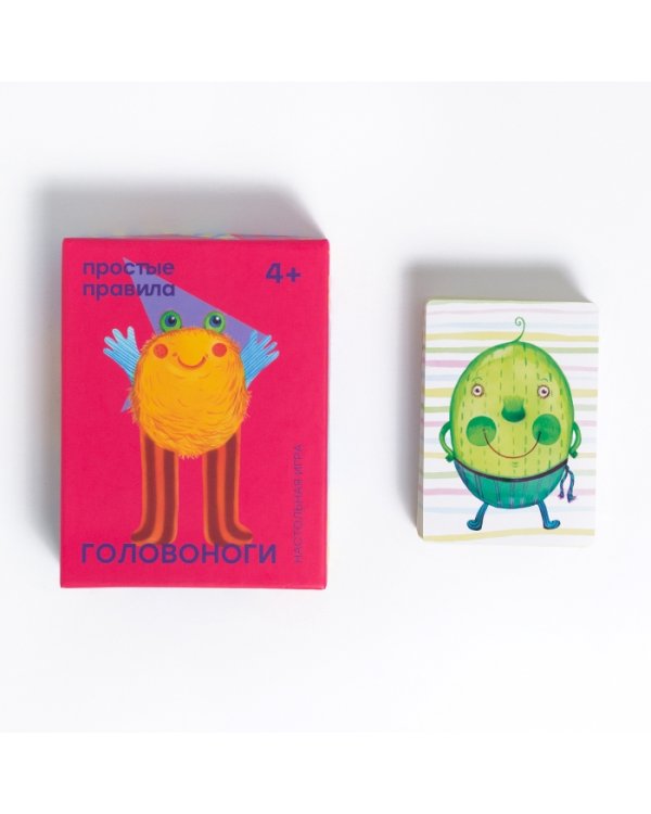 Дополнительное изображение книги «Настольная игра. Головоноги»