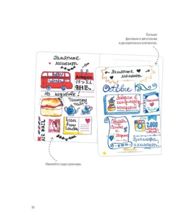 Дополнительное изображение книги «В точку! Bullet-journal. Блокнот (девочка)»