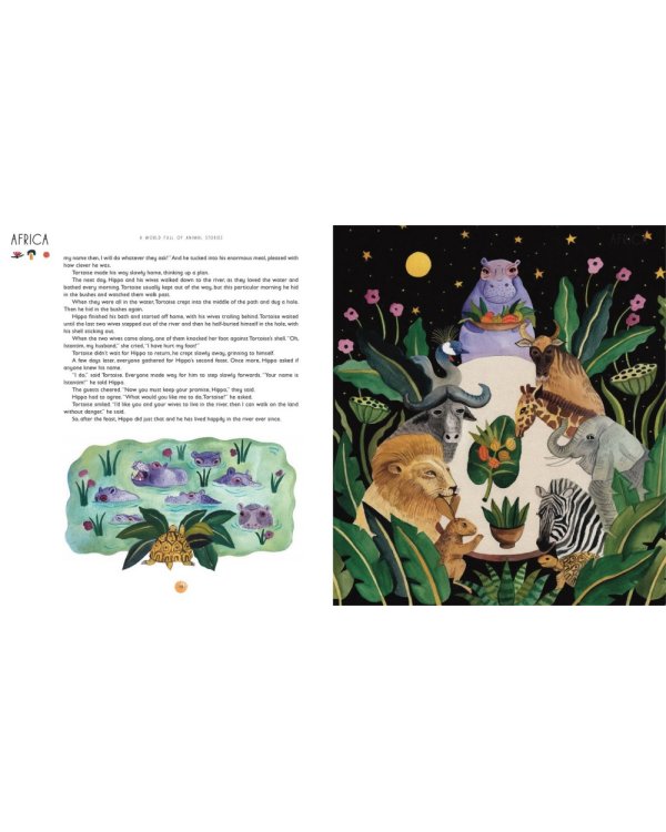 A World Full of Animal Stories UK: 50 favourite animal folk tales, myths and legends
