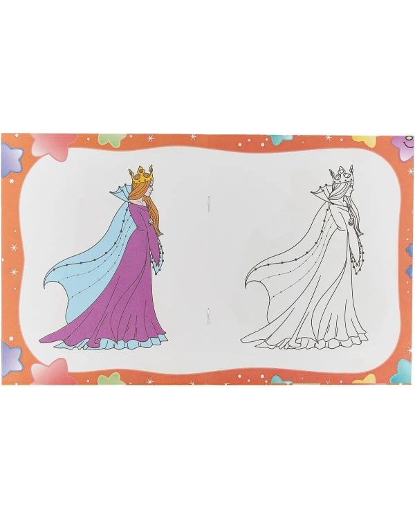 Раскраски для девочек. Сказочные принцессы