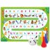 Игра-ходилка с фишками для малышей. Русский алфавит
