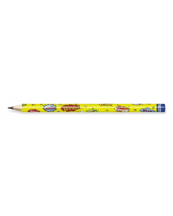 Карандаши чернографитные "Сomic Jumbo", HB, 3 штуки