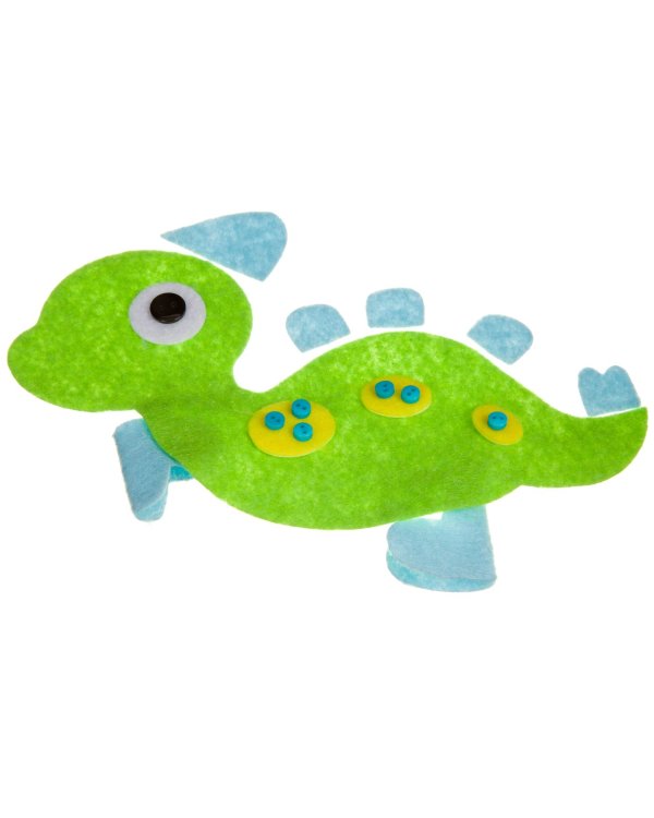 Игрушка из фетра. Динозаврик