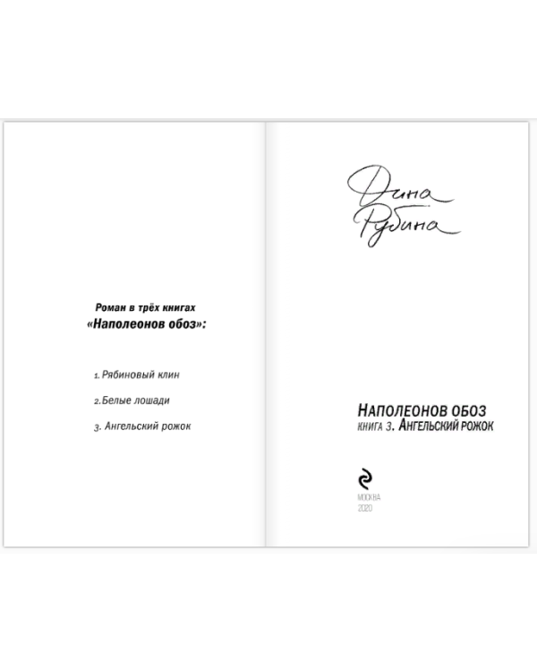 Наполеонов обоз. Книга 3. Ангельский рожок 