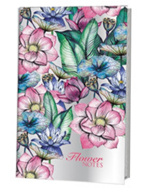 Блокнот-голограмма Flower Notes (оранжевый)