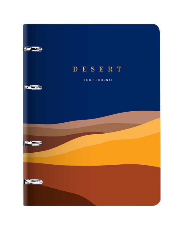 Тетрадь на кольцах "Лайт. Utility. Desert", А5, 80 листов, клетка