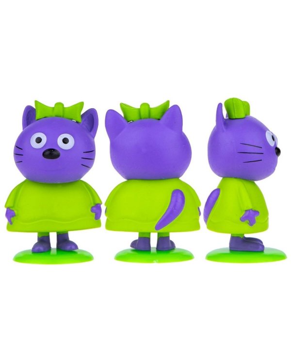 Набор фигурок "Три кота", на подставке, 12 фигурок