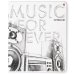 Тетрадь "Music. Black&amp;white", А5, 48 листов, клетка