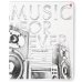 Тетрадь "Music. Black&amp;white", А5, 24 листа, клетка