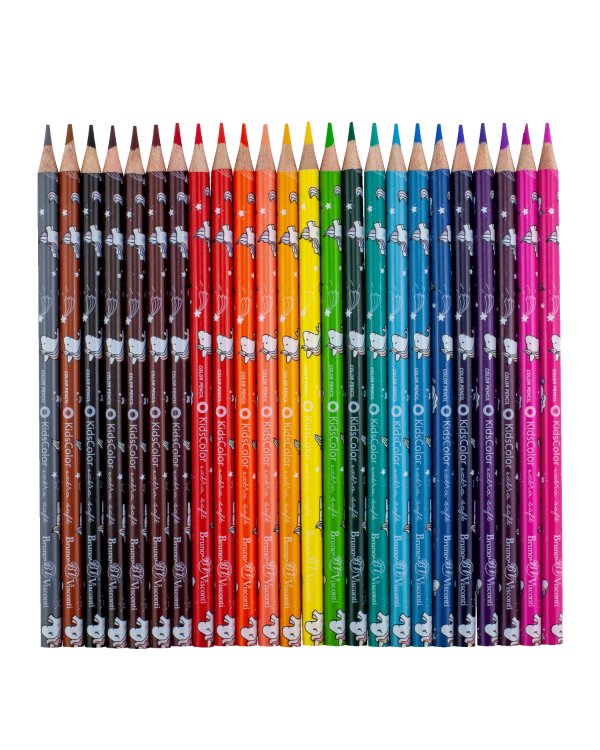 Карандаши цветные "Kids color", 24 цвета