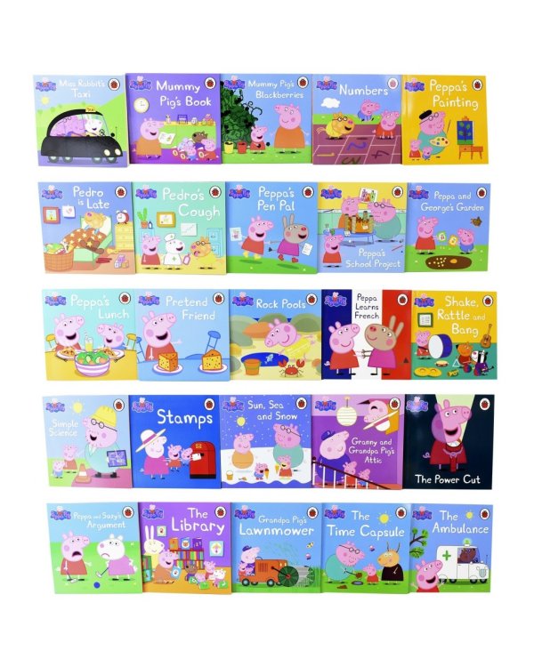 The Incredible Peppa Pig Storybooks Collection (50-book box set) (количество томов: 50)