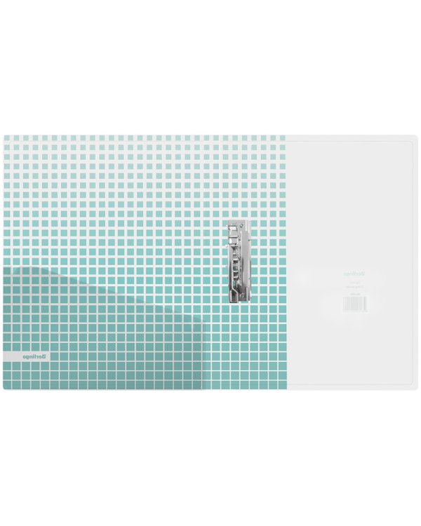 Папка c зажимом "Squares", А4, пластик, 17 мм, 600 мкм