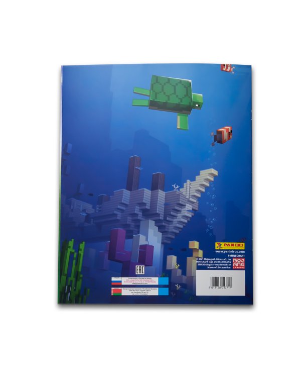 Альбом для наклеек Minecraft