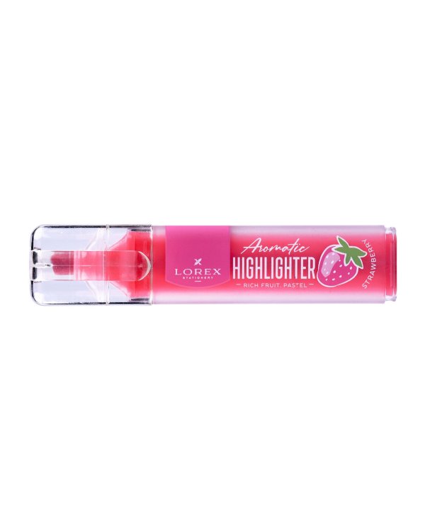 Маркер текстовый "Rich fruit. Pastel", ароматизированный, 1-3,5 мм, фламинго