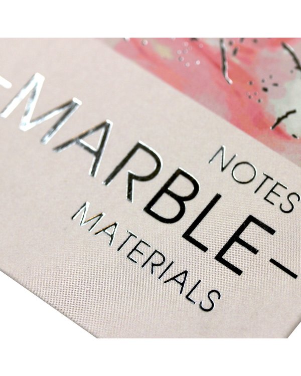 Блокнот. Materials. Marble, А6, 80 листов, точка