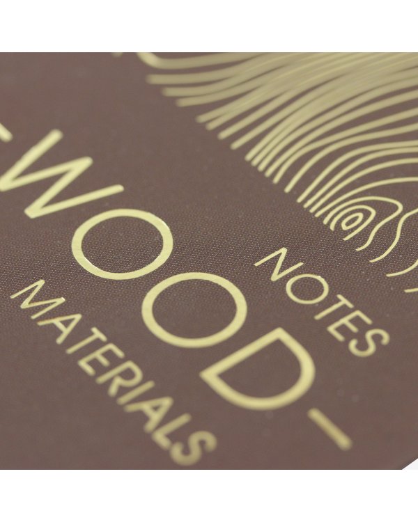 Блокнот. Materials. Wood, А6, 80 листов, точка
