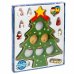 Деревянная ёлочка 3D с игрушками, 21,5 см