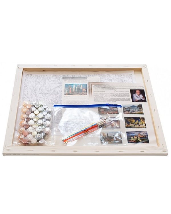 Дополнительное изображение книги «Живопись на холсте "Все краски вечера. Санкт-Петербург", 40x50 см»