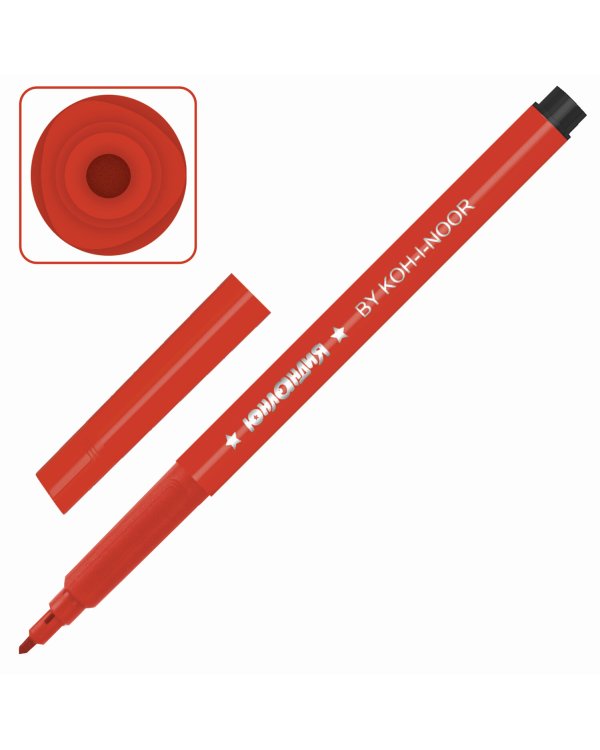 Фломастеры Юнландия "Подводный мир", 6 цветов, трехгранные