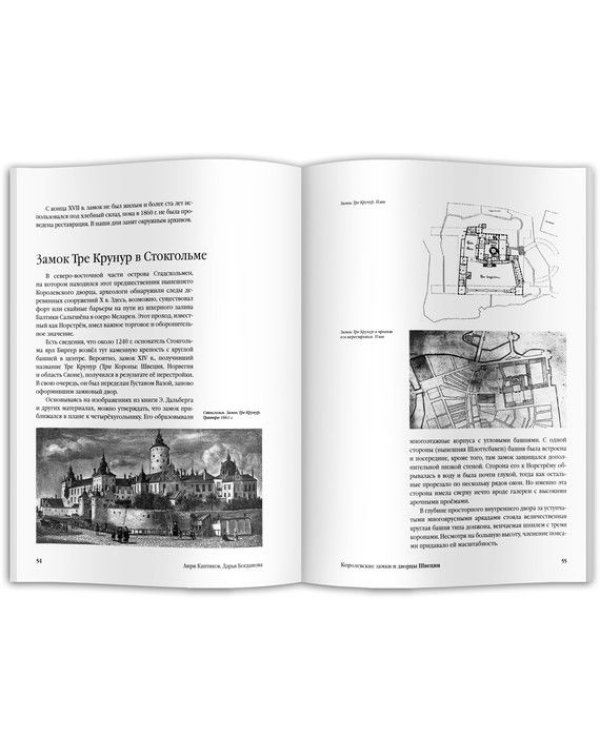 Королевские замки и дворцы Швеции. Ваза-ренессанс. Королинское барокко. Густавианский классицизм