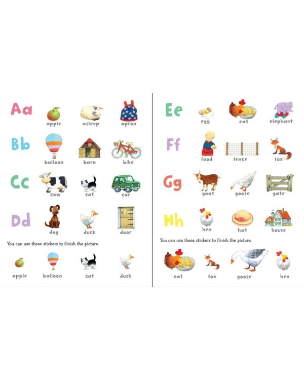 ABC. Sticker Book