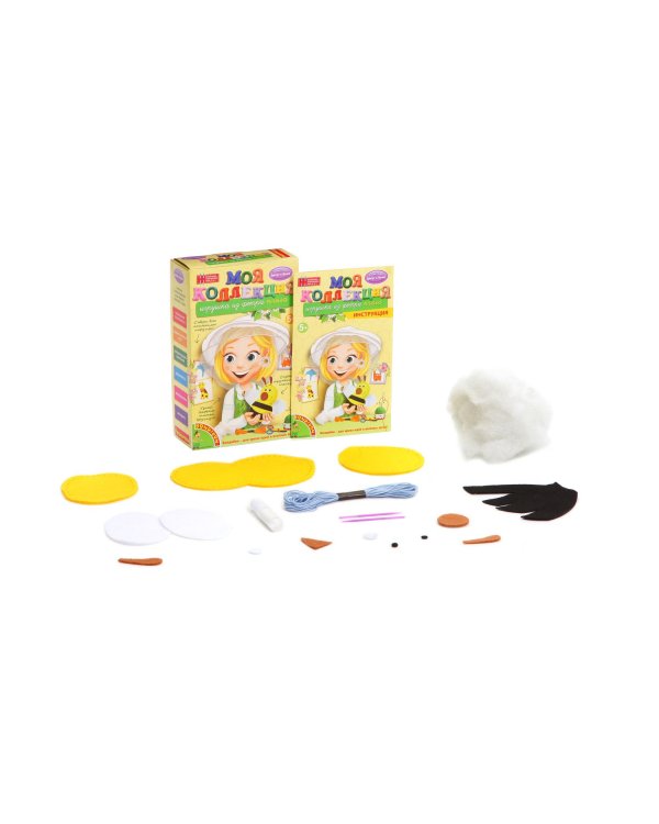 Игрушка из фетра. Пчела