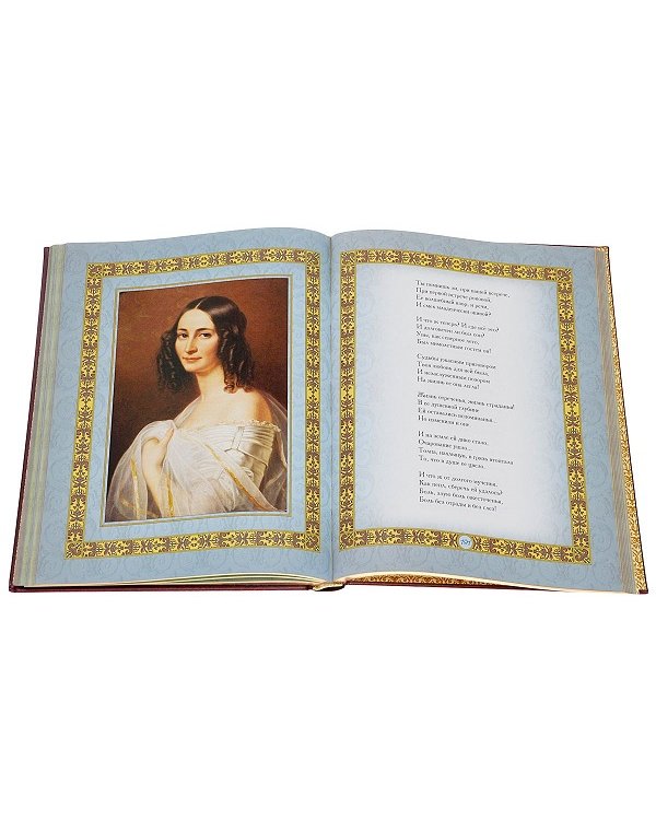 Золотой век русской поэзии (кожаный переплет, золотой обрез)