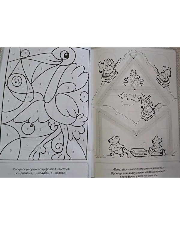 Развивающая раскраска. Выпуск №2