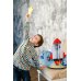 Пазл гигантский 3D + книга "Ракета", 12 деталей