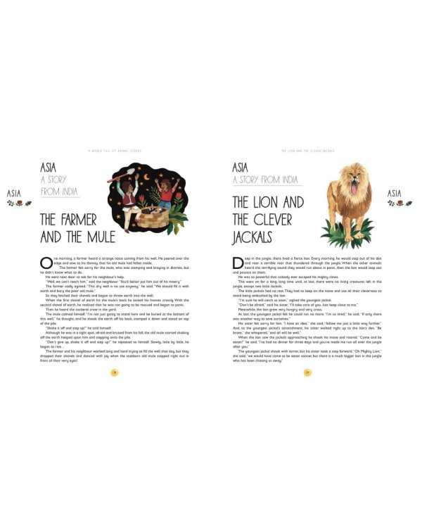 A World Full of Animal Stories UK: 50 favourite animal folk tales, myths and legends