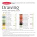 Набор цветных карандашей "Drawing", 12 цветов