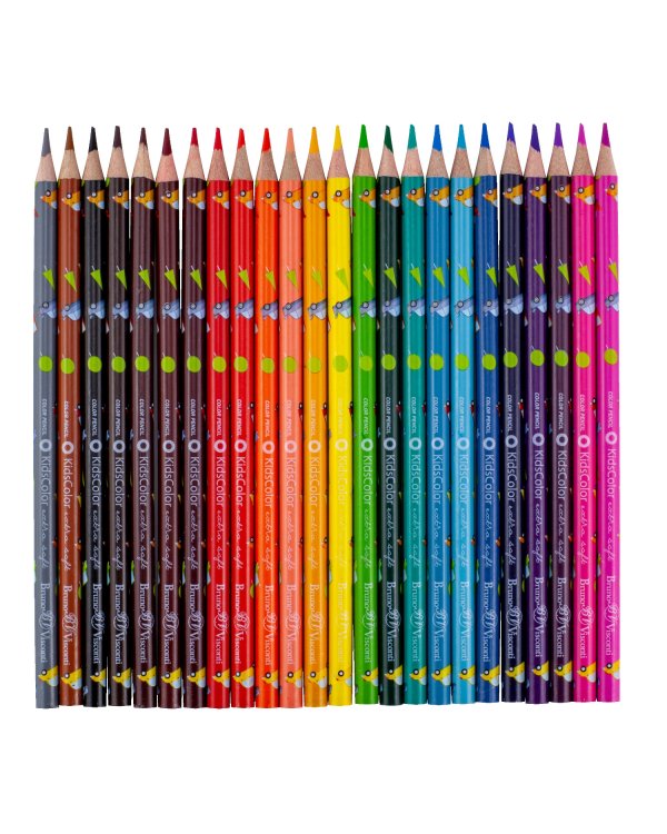 Карандаши цветные "Kids color", 24 цвета