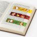 Закладки для книг с магнитом Лисята, 6 штук, 25x196 мм, блестки