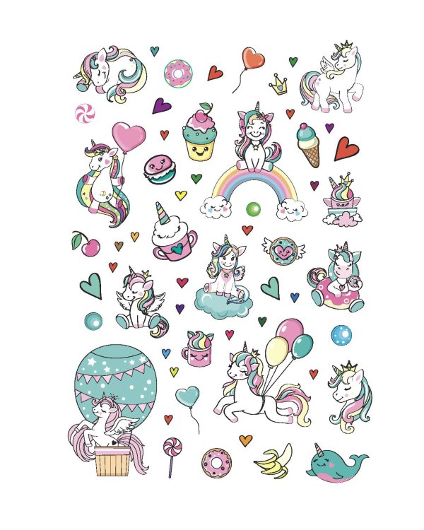 Наклейки Crazy Bullet Journal Stickers (красная)