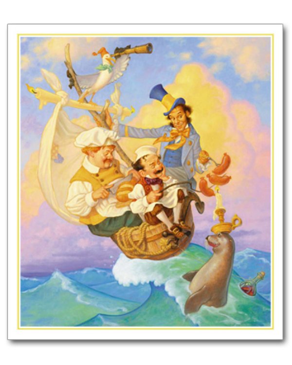 Песни Матушки Гусыни. + брошюра "Mother Goose"