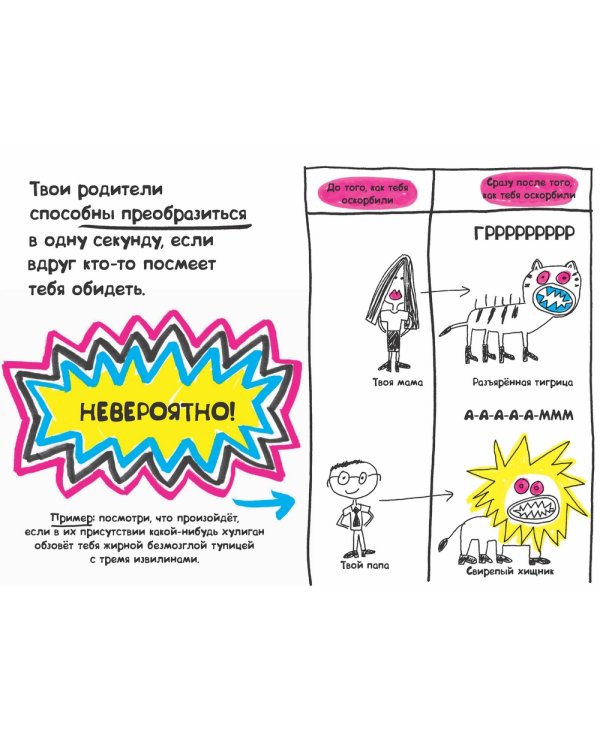 Дополнительное изображение книги «Книга о том, кто такие родители, откуда они взялись и почему заставляют тебя есть овощи и делать множество других ненужных вещей / »