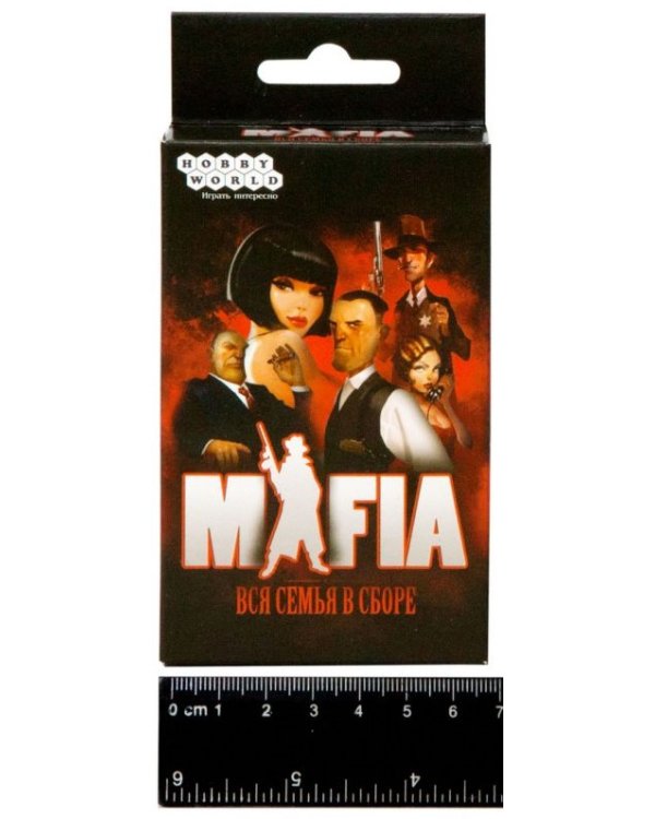 Карточная настольная игра "Мафия. Вся Семья в сборе". Компактная версия