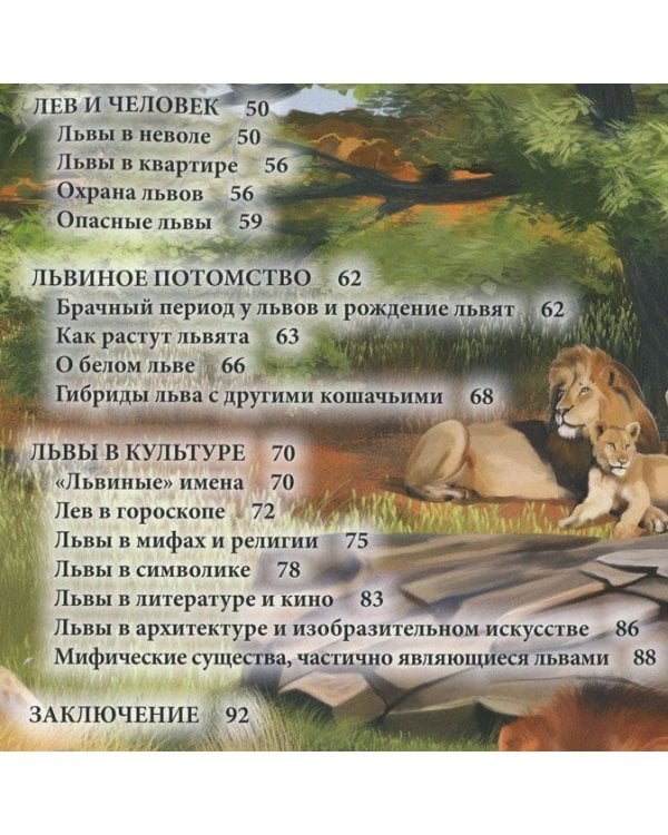 Хочу знать. Львы
