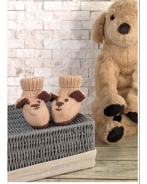 Очаровательные пинетки для малышей.Вяжем спицами