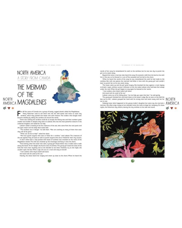 A World Full of Animal Stories UK: 50 favourite animal folk tales, myths and legends