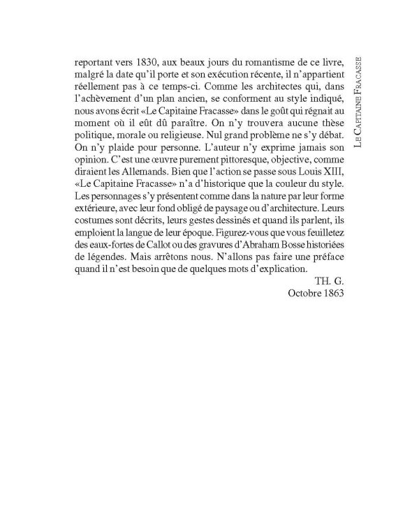 Le Capitaine Fracasse