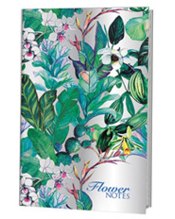Блокнот-голограмма Flower Notes (оранжевый)