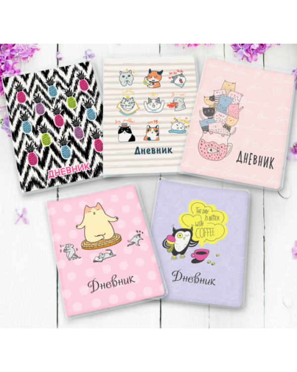 Дневник школьный. Lucky diary. Дизайн 1, 48 листов