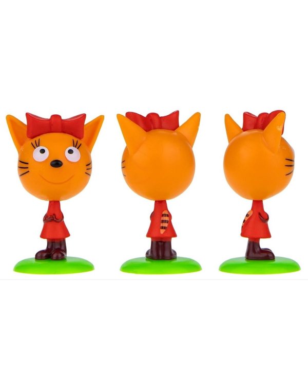 Набор фигурок "Три кота", на подставке, 12 фигурок