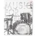 Тетрадь "Music. Black&amp;white", А5, 24 листа, клетка