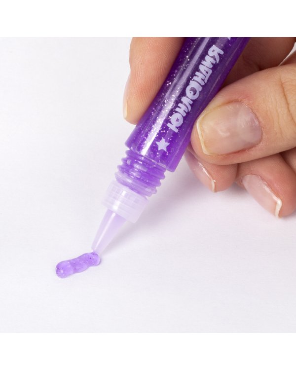 Гель с блестками "Юнландия", 18 цветов по 6 мл