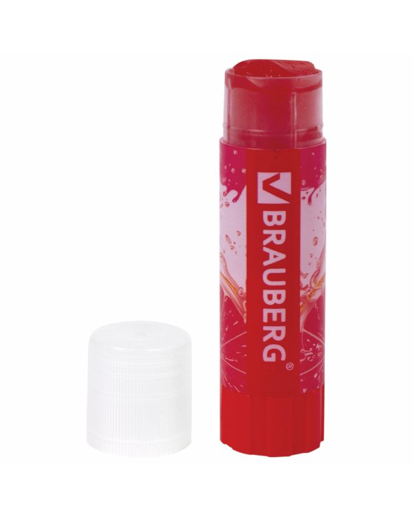 Клей-карандаш Brauberg "Fresh Zone", 15 г