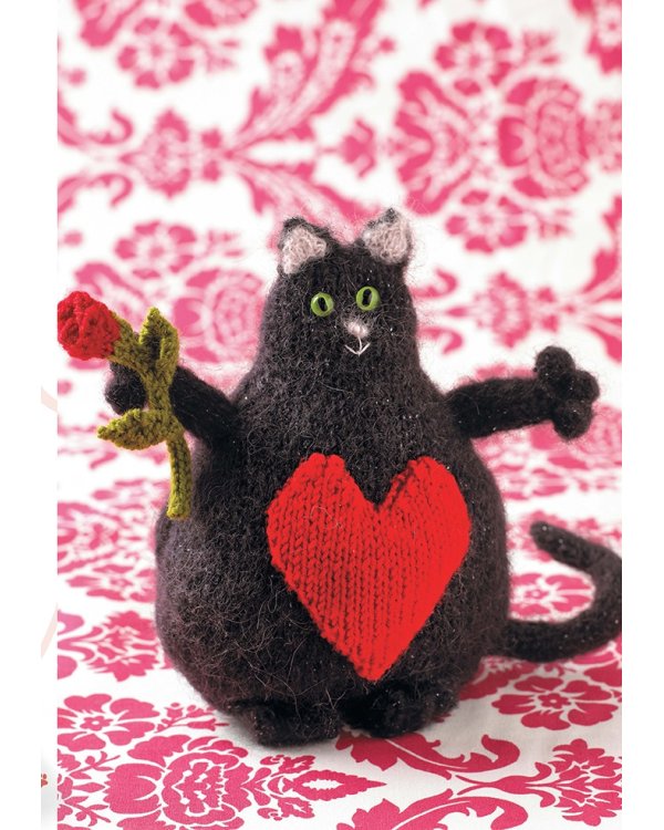 Кошки и котята. Вяжем спицами. Забавные игрушки!