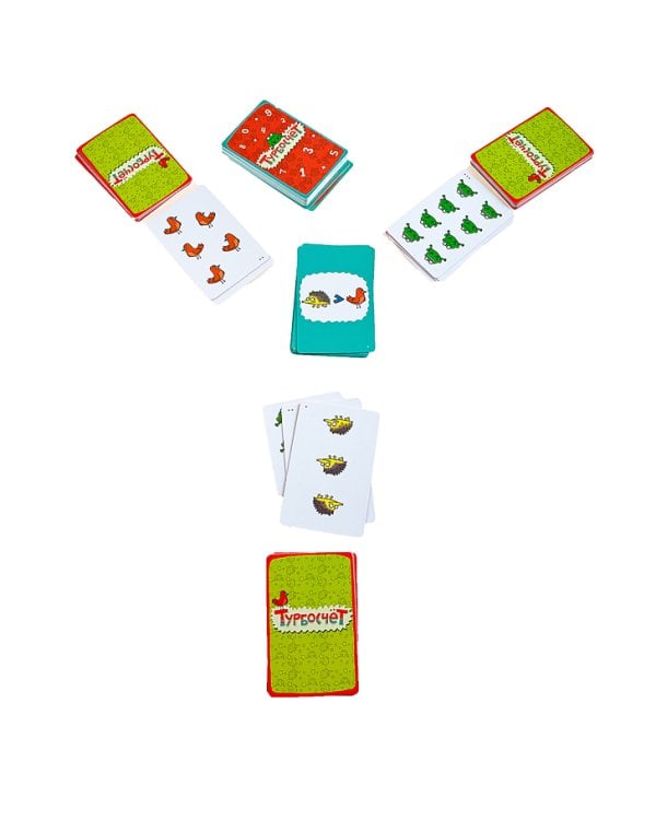 Увлекательная настольная игра. Турбосчет