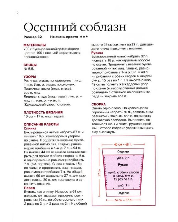 Вяжем джемперы, жакеты, куртки, пальто